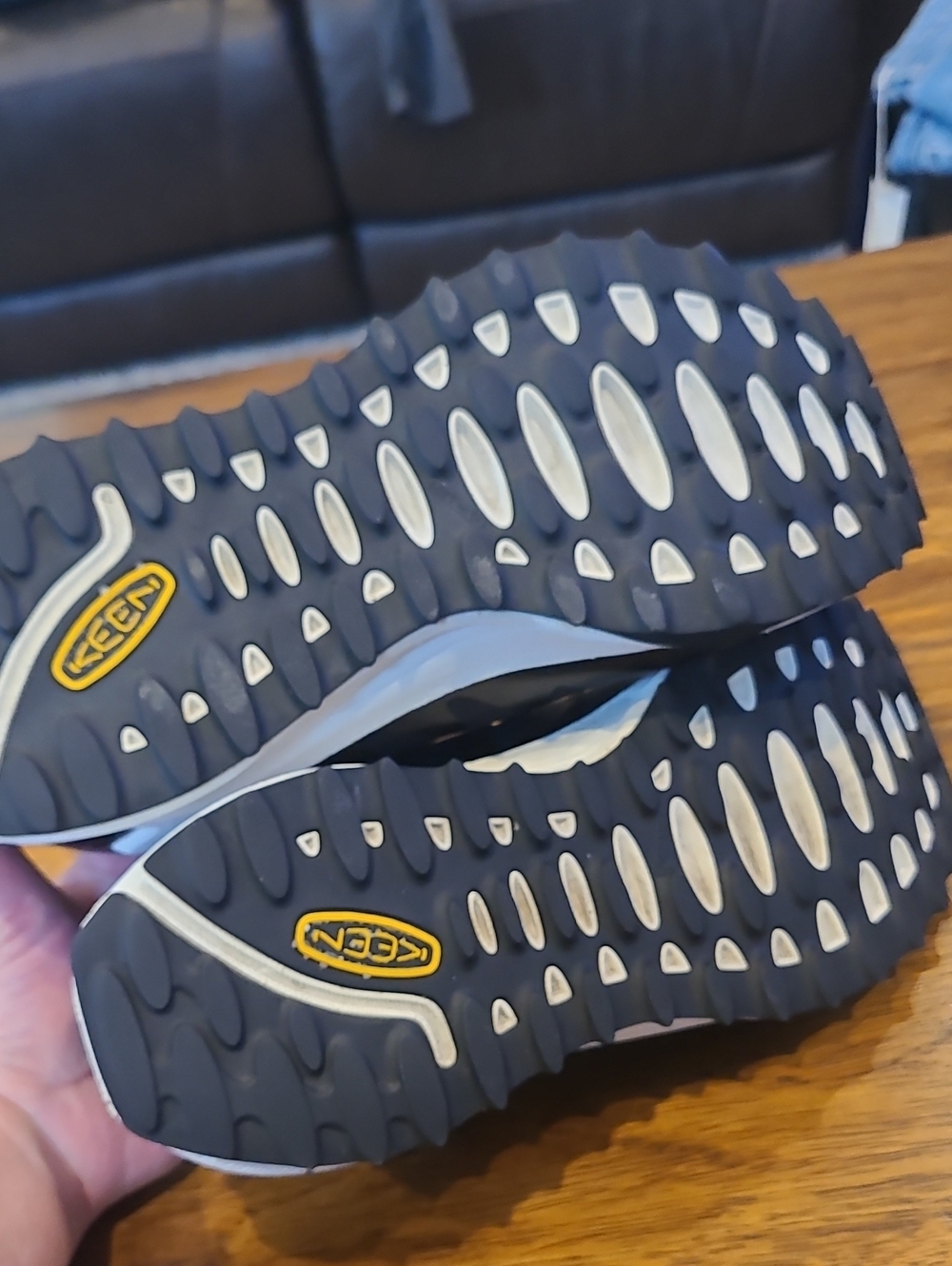Keen Zionic Speed Womens Hiking Shoes Sz 10 Black  Sneakers - Picture 6 of 8